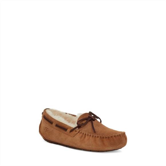 NEW UGG women's dakota slippers in chestnut - Picture 1 of 4